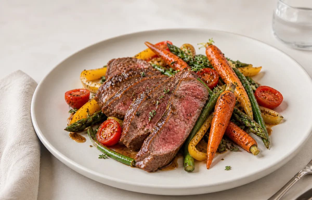 Beef with Seasonal Vegetables
