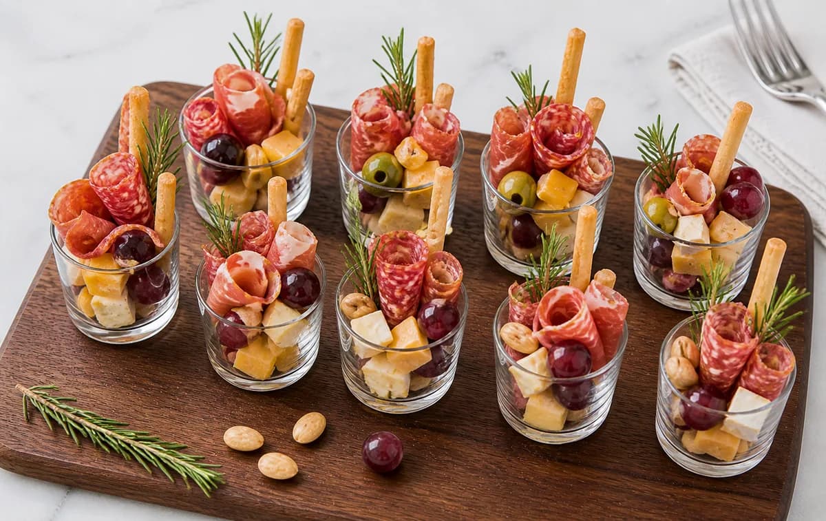 Individual Charcuterie Cups