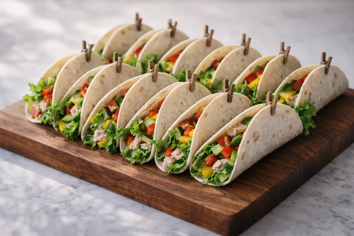 Chicken Tacos with Fresh Salsa