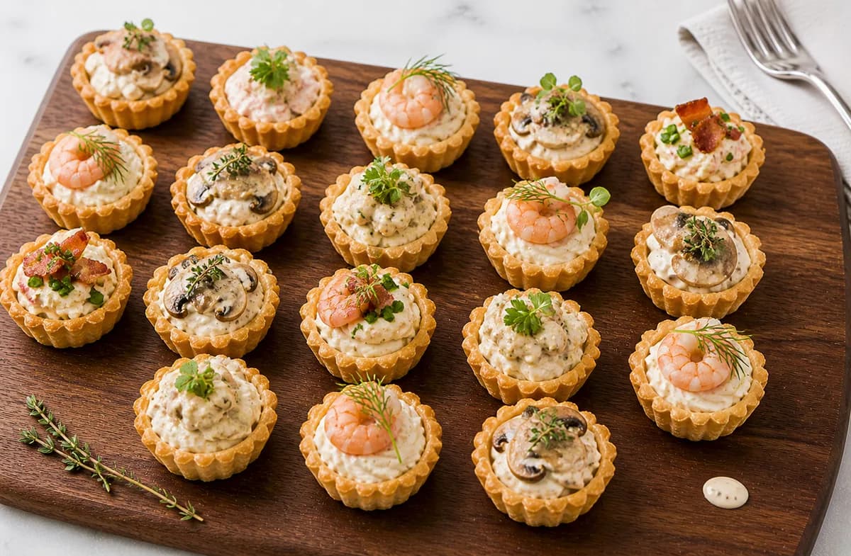 Gourmet Tartlets — Chef's Selection