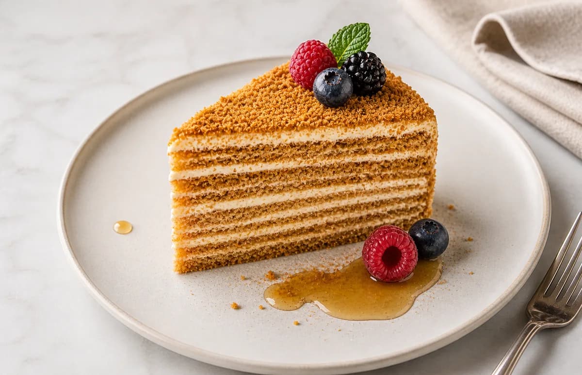 Medovik (Honey Cake)