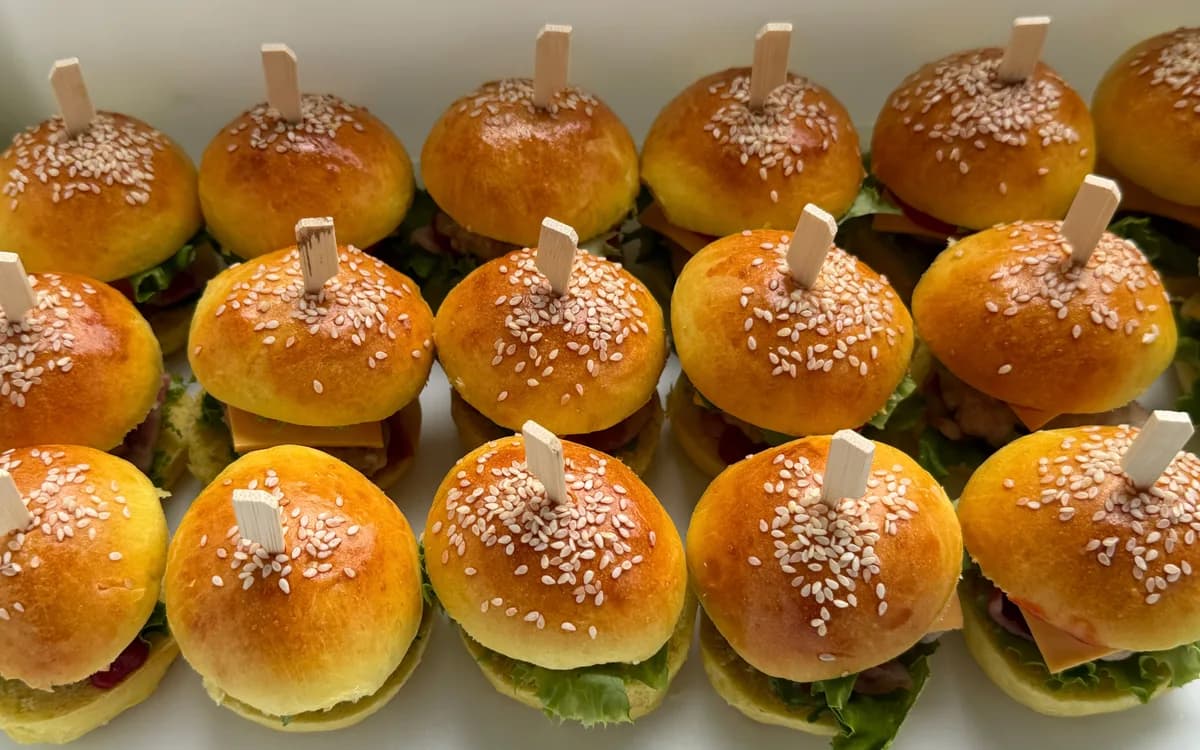 Mini Chicken Burgers